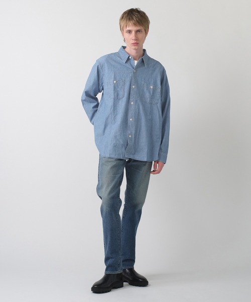 Levi's/リーバイス BLUETAB(TM) シャンブレーワークシャツ（シャツ
