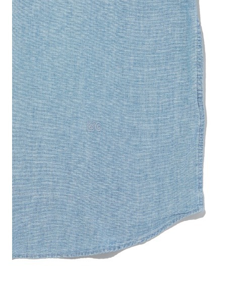 Levi's(リーバイス)の「Levi's/リーバイス BLUETAB(TM) シャンブレーワークシャツ(シャツ/ブラウス・メンズ・ライトインディゴブルー・M/L/XL/S)」の2枚目の写真