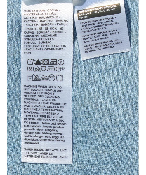Levi's(リーバイス)の「Levi's/リーバイス BLUETAB(TM) シャンブレーワークシャツ(シャツ/ブラウス・メンズ・ライトインディゴブルー・M/L/XL/S)」の4枚目の写真