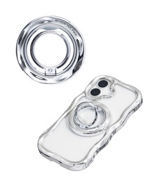 iFace(�A�C�t�F�C�X)��iFace BeBling Wave MagSynq Ring Holder MagSafe�Ή� �X�}�z�����O(�X�}�z�O�b�Y)