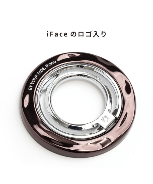 iFace(アイフェイス)の「iFace BeBling Wave MagSynq Ring Holder MagSafe対応 スマホリング(スマホグッズ・レディース・ブラック/シルバー/ホワイト系その他2・FREE)」の12枚目の写真