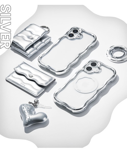 iFace(アイフェイス)の「iFace BeBling Wave MagSynq Ring Holder MagSafe対応 スマホリング(スマホグッズ・レディース・ブラック/シルバー/ホワイト系その他2・FREE)」の18枚目の写真