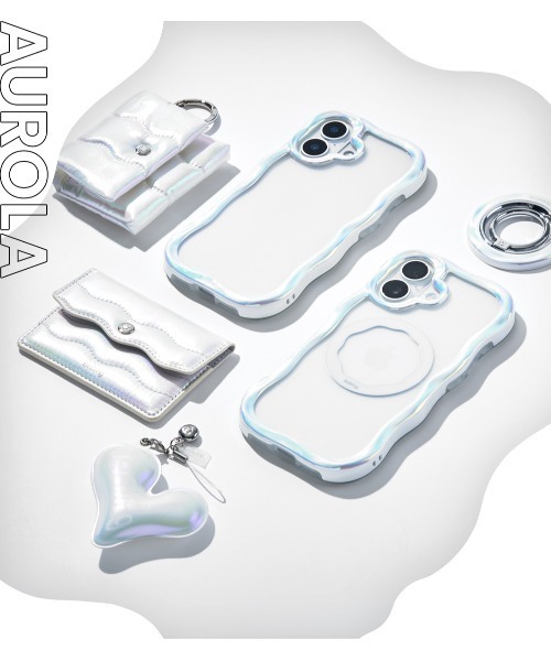 iFace(アイフェイス)の「iFace BeBling Wave MagSynq Ring Holder MagSafe対応 スマホリング(スマホグッズ・レディース・ブラック/シルバー/ホワイト系その他2・FREE)」の19枚目の写真