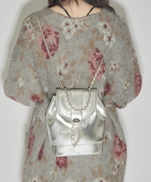 ROOPTOKYO（ループトウキョウ）の「チェーンミニリュック（バックパック/リュック・レディース・シルバー・FREE）」の13枚目の写真