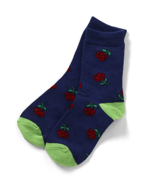 BREEZE（ブリーズ）の「BOYSバリエーション総柄ソックス（ソックス/靴下・キッズ・オフホワイト/ブラック/ネイビー/グリーン・15 /18/21）」の13枚目の写真