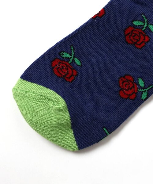 BREEZE（ブリーズ）の「BOYSバリエーション総柄ソックス（ソックス/靴下・キッズ・オフホワイト/ブラック/ネイビー/グリーン・15 /18/21）」の7枚目の写真