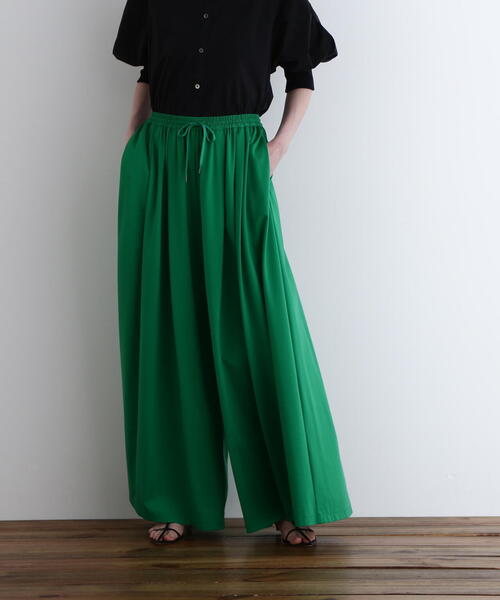 LE PHILルフィル コンパクトギャザーワイドパンツ コンパクトギャザーワイドパンツ（その他パンツ）｜LE PHIL（ルフィル