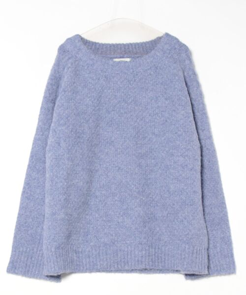 merrylatte(メリーラテ)の「ユニセックスケーブルMIXニット(ニット/セーター・レディース・モカ/ブルー・FREE)」の15枚目の写真