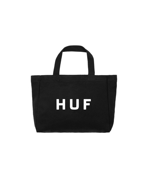 HUF(ハフ)の「HUF OG LOGO TOTE BAG S(トートバッグ・メンズ・ブルー/ナチュラル/グレイッシュベージュ/ブラック・O/S)」の13枚目の写真