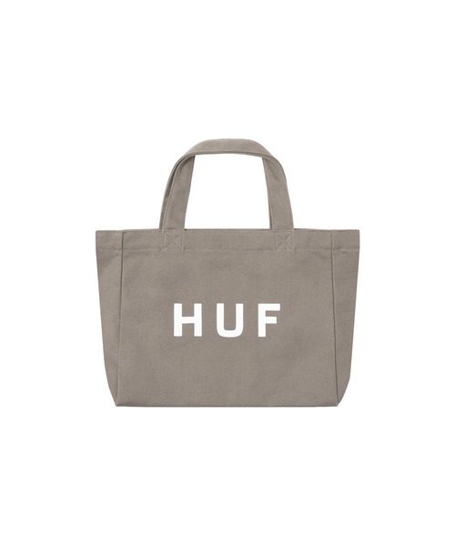 HUF(ハフ)の「HUF OG LOGO TOTE BAG S(トートバッグ・メンズ・ブルー/ナチュラル/グレイッシュベージュ/ブラック・O/S)」の15枚目の写真