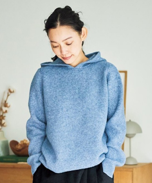 パーカー ａｎｄ　ｍｙｅｒａ　毛布のようなパーカー レディース and myera パーカー and myera 毛布のようなパーカー