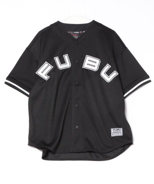 FUBU( フブ)の「FUBU Baseball Shirts/ベースボールシャツ/半袖/フブ(シャツ/ブラウス・メンズ・ブラック/ネイビー/ホワイト・L/XL/M)」の2枚目の写真