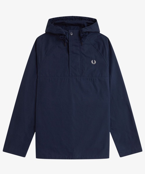FRED PERRY(フレッドペリー)の「Overhead Smock Jacket/フード付きスモックジャケット(ブルゾン・メンズ・ブルー・S/M/L)」の13枚目の写真