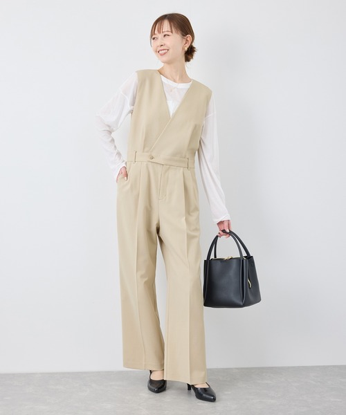 イージーケアオールインワン/UVカット・接触冷感（つなぎ/オールインワン）｜ROPE' PICNIC（ロペピクニック） 6,957円