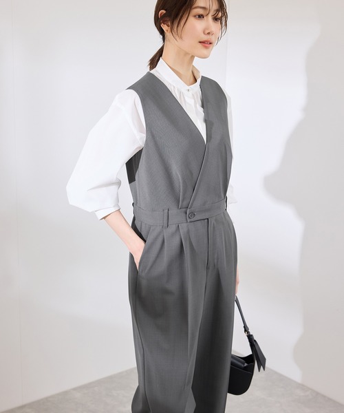 dix-sept オールインワン サロペット つなぎ 接触冷感 ストレッチ dix-sept オールインワン サロペット つなぎ 接触冷感 ストレッチ