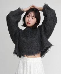 Judin | ショートボリュームニットプルオーバー【JD】(ニット/セーター)