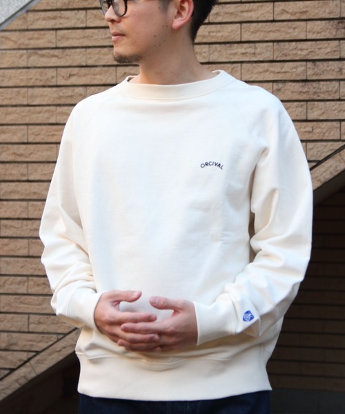 ORCIVAL（オーシバル）の「ORCIVAL/オーシバル　ボートネックプルオーバー　BOAT NECK PULLOVER　OR-C0430 MAZ（スウェット・レディース・ブルー/ナチュラル/トップグレー/ブラック・3/4/5）」の8枚目の写真