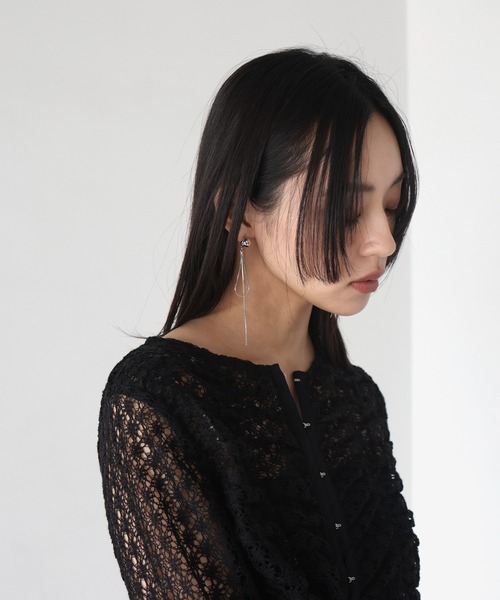 hellam(へラム)の「ループチェーンピアス(ピアス(両耳用)・レディース・シルバー/ゴールド・FREE)」の18枚目の写真