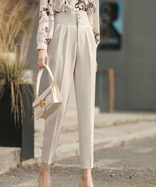 ザ ジジ レディース ボトムス カジュアルパンツ クロップドパンツ Cropped pants & culottes ザ ジジ レディース ボトムス カジュアルパンツ クロップドパンツ