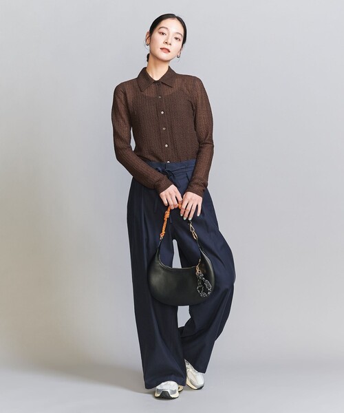 BEAUTY＆YOUTH UNITED ARROWS カーディガン ラッセルレース