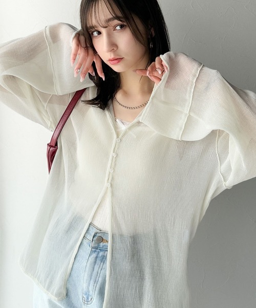 新品☆8L♪きれいめブラウス・薄手カーディガンなど4点まとめて♪〇L323 新品☆8L♪きれいめブラウス・薄手カーディガンなど4点まとめて