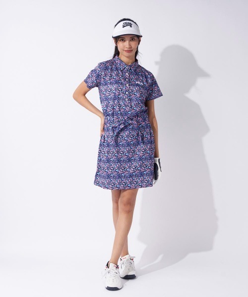 FILA GOLF(フィラゴルフ )の「小花柄ワンピース(ワンピース・レディース・ホワイト/ネイビー/イエロー・MEDIUM/LARGE/X-LARGE)」の17枚目の写真