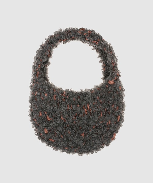 OUAT（オーユーエーティー）の「PABLO MICRO BAG（ハンドバッグ・メンズ・その他/ブラウン/オフホワイト・0）」の3枚目の写真