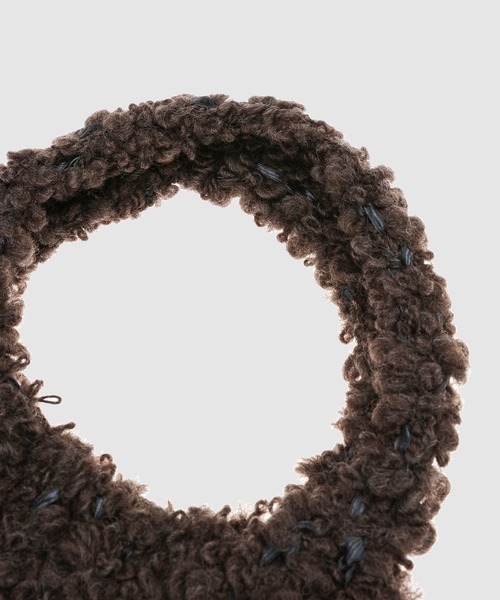 OUAT（オーユーエーティー）の「PABLO MICRO BAG（ハンドバッグ・メンズ・その他/ブラウン/オフホワイト・0）」の5枚目の写真