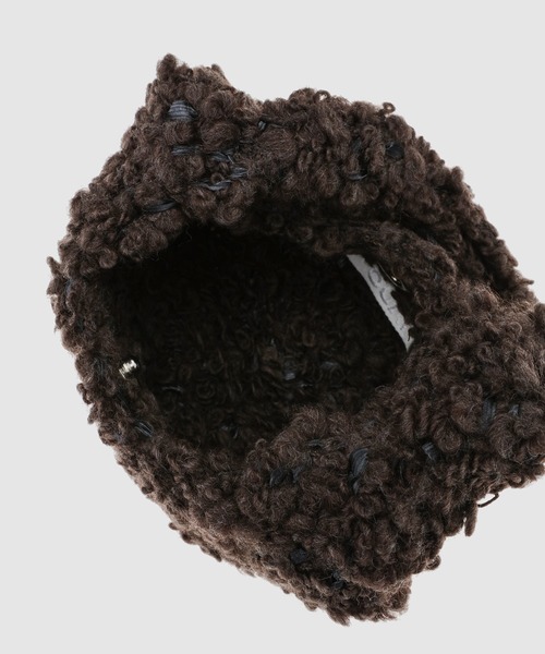 OUAT（オーユーエーティー）の「PABLO MICRO BAG（ハンドバッグ・メンズ・その他/ブラウン/オフホワイト・0）」の7枚目の写真