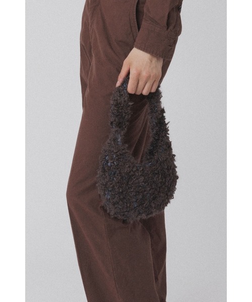 OUAT（オーユーエーティー）の「PABLO MICRO BAG（ハンドバッグ・メンズ・その他/ブラウン/オフホワイト・0）」の13枚目の写真