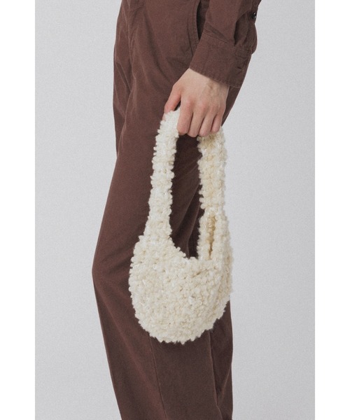 OUAT（オーユーエーティー）の「PABLO MICRO BAG（ハンドバッグ・メンズ・その他/ブラウン/オフホワイト・0）」の12枚目の写真