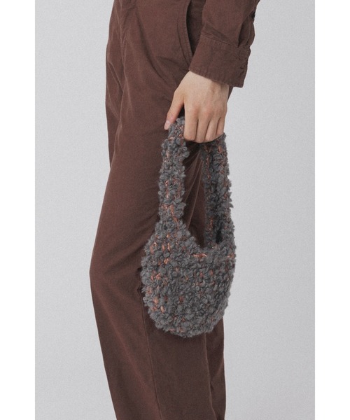 OUAT（オーユーエーティー）の「PABLO MICRO BAG（ハンドバッグ・メンズ・その他/ブラウン/オフホワイト・0）」の14枚目の写真