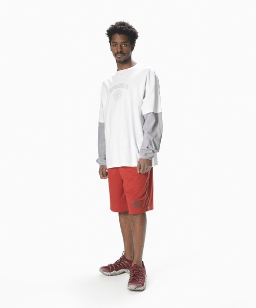 thisisneverthat（ディスイズネバーザット）の「Layered L/S Tee（Tシャツ/カットソー・メンズ・オリーブ/グレー系その他/ホワイト・XL/L/M/S）」の6枚目の写真