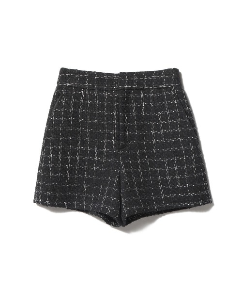 ESTNATION（エストネーション）の「ESTNATION / ミックスツイードショートパンツ（その他パンツ・レディース・ブラック・36/38）」の9枚目の写真