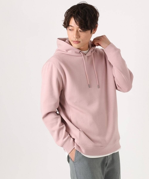 a.v.v（アーヴェヴェ）の「【毛玉になりにくい】ソフトダンボールなめらかパーカー※累計販売2.7万枚突破（パーカー・メンズ・ブルー/ピンク/ライトグレー・48/46/50/44）」の3枚目の写真