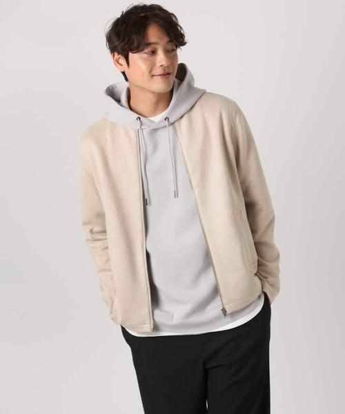 a.v.v（アーヴェヴェ）の「【毛玉になりにくい】ソフトダンボールなめらかパーカー※累計販売2.7万枚突破（パーカー・メンズ・ブルー/ピンク/ライトグレー・48/46/50/44）」の7枚目の写真