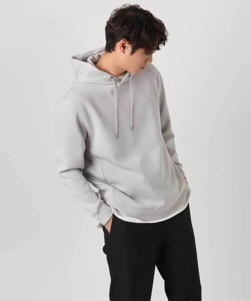 a.v.v（アーヴェヴェ）の「【毛玉になりにくい】ソフトダンボールなめらかパーカー※累計販売2.7万枚突破（パーカー・メンズ・ブルー/ピンク/ライトグレー・48/46/50/44）」の8枚目の写真