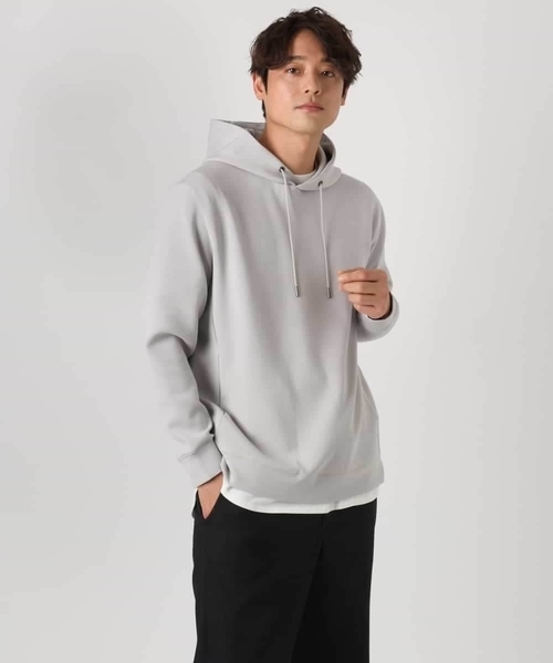 a.v.v（アーヴェヴェ）の「【毛玉になりにくい】ソフトダンボールなめらかパーカー※累計販売2.7万枚突破（パーカー・メンズ・ブルー/ピンク/ライトグレー・48/46/50/44）」の10枚目の写真