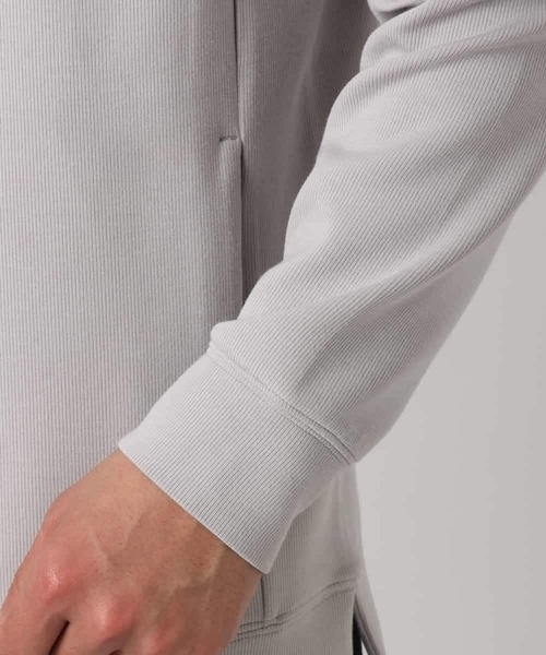 a.v.v（アーヴェヴェ）の「【毛玉になりにくい】ソフトダンボールなめらかパーカー※累計販売2.7万枚突破（パーカー・メンズ・ブルー/ピンク/ライトグレー・48/46/50/44）」の15枚目の写真