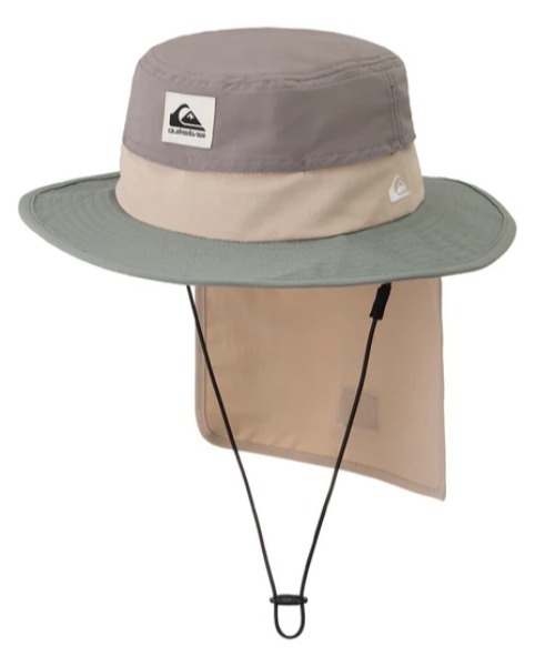 Quiksilver（クイックシルバー）の「BOY WR UV WATER BEAC /クイックシルバーキッズサーフハット（ハット・キッズ・ブラック/マルチ・FREE）」の2枚目の写真