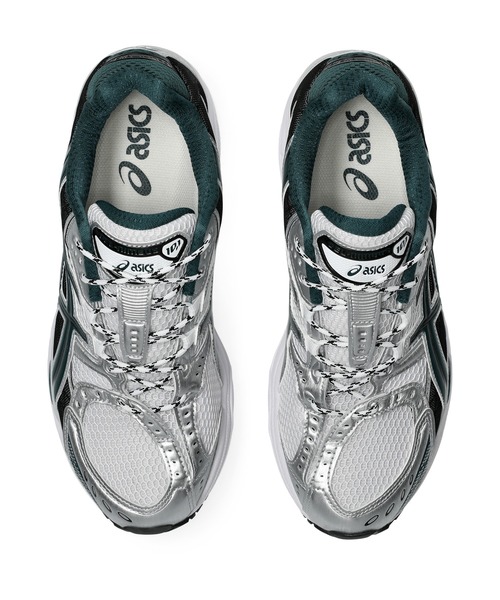 ASICS(アシックス)の「GEL-NIMBUS 10.1 / ゲルニンバス 10.1(スニーカー・メンズ・ホワイト×グリーン・23/24/25/26/27/28/29/28.5/25.5/26.5/27.5/24.5/23.5/29.5)」の5枚目の写真