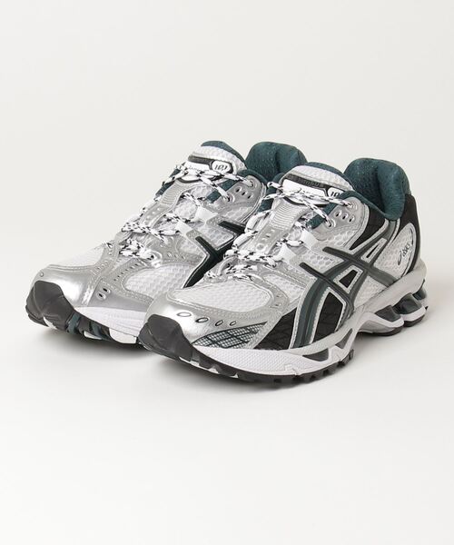 ASICS(アシックス)の「GEL-NIMBUS 10.1 / ゲルニンバス 10.1(スニーカー・メンズ・ホワイト×グリーン・23/24/25/26/27/28/29/28.5/25.5/26.5/27.5/24.5/23.5/29.5)」の11枚目の写真