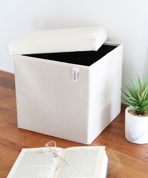 lii_sさま　専用です 収納力抜群・椅子にもなる】ストレージスツール[スクエア] / 284426