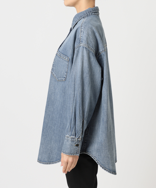 JOURNAL STANDARD(ジャーナルスタンダード)の「《追加3》ライトオンスデニムシャツ(シャツ/ブラウス・レディース・ブルー系その他・FREE)」の16枚目の写真