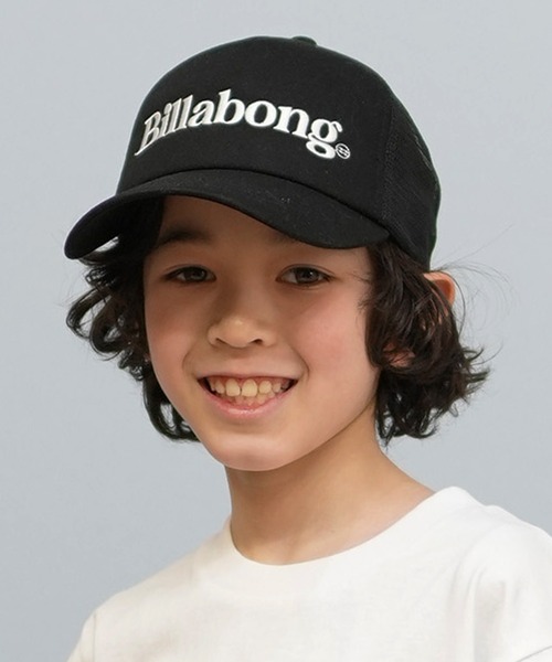 BILLABONG(ビラボン)の「BILLABONG/ビラボン TRUCKER キッズ キャップ BF015-900(キャップ・キッズ・ブラック×ホワイト/ホワイト×ブルー・FREE)」の2枚目の写真