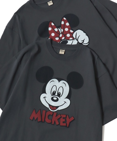 Disney（ディズニー）の「Disney/ディズニー 別注 ミッキーマウス･ミニーマウス･フレンズ オーバーサイズ ピグメント風 ヴィンテージ加工 半袖Tシャツ/レディース メンズ（Tシャツ/カットソー・レディース・ブラック系その他4/ブラック系その他6/ブラック系その他2/ブラック系その他/ブラック系その他3/ブラック系その他5/ブラック系5/ブラック系6/ブラック系2/ブラック系4/ブラック系1/ブラック系3・M/LL/L）」の8枚目の写真