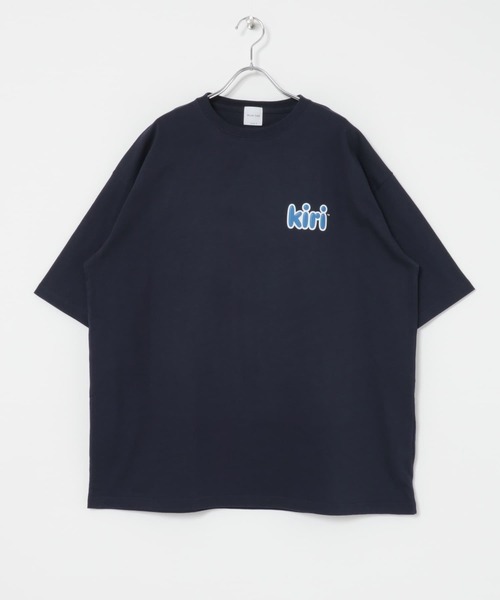Kiri プリント ネイビー Tシャツ サイズ2 セール】『別注』Kiri×URBAN RESEARCH Logo T-shirts（Tシャツ