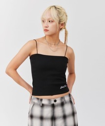 atmos pink Logo Embroidery Camisole / アトモス ピンク ロゴ エンブロイダリー キャミソール