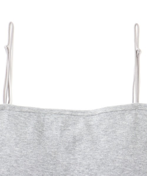 atmos pink（アトモスピンク）の「atmos pink Logo Embroidery Camisole / アトモス ピンク ロゴ エンブロイダリー キャミソール（キャミソール・レディース・ホワイト/ブラック/グレー・FREE）」の20枚目の写真