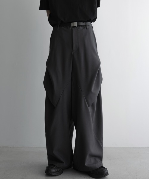 完売品　3D silhouette PT / ルーズ3Dシルエットパンツ loose 3D silhouette PT / ルーズ3Dシルエットパンツ